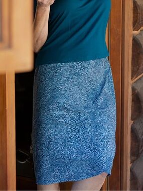 RipSkirt Hawaii Casella Midnight Wrap Skirt Length 3 Size M